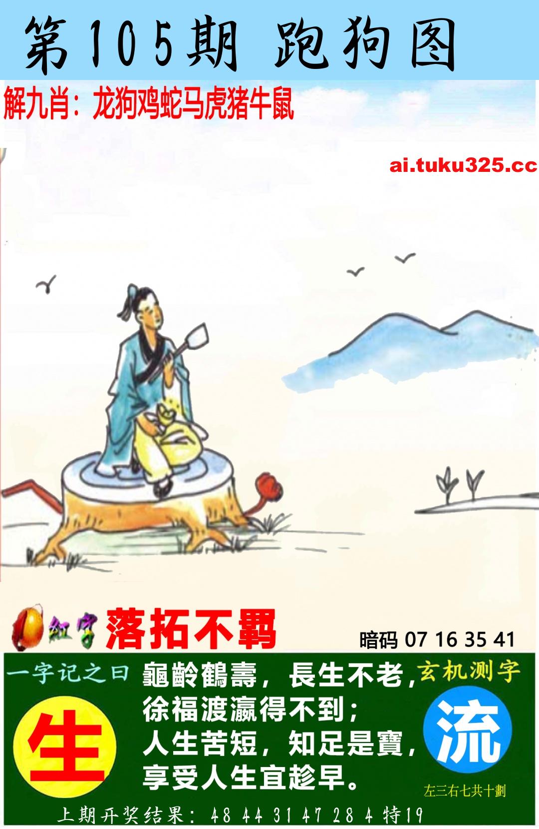 第2026105期 · 跑狗图