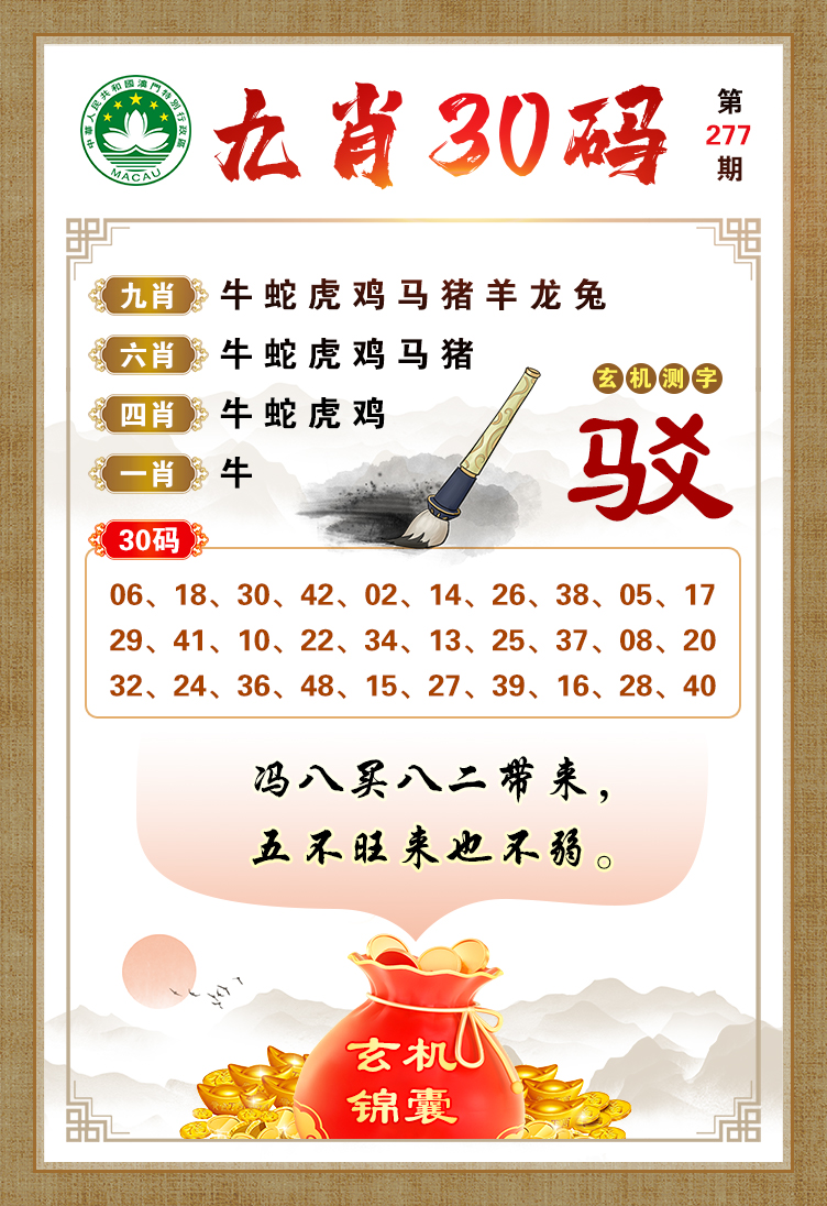 九肖30码